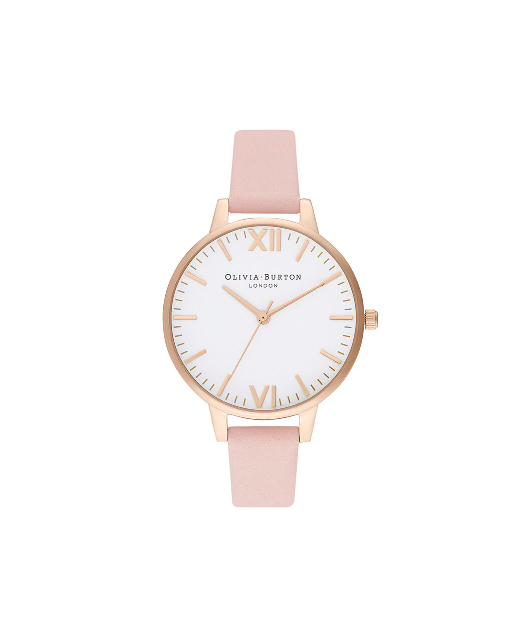 Olivia Burton Women's Mother of Pearl Dial Bracelet Strap Watch,  Silver/Neutral Ob16mop02 at John Lewis & Partners