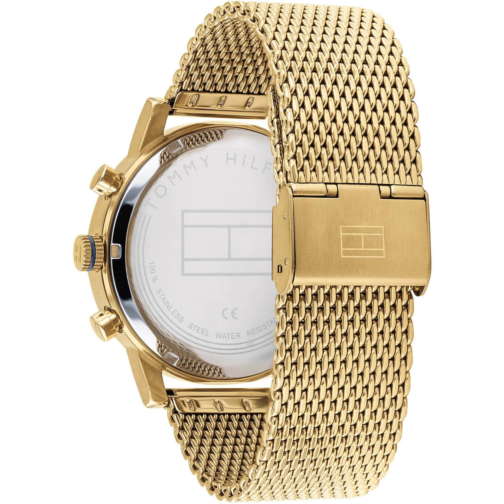 Mos hydrogen grim Tommy Hilfiger Men's Gold Plated Watch