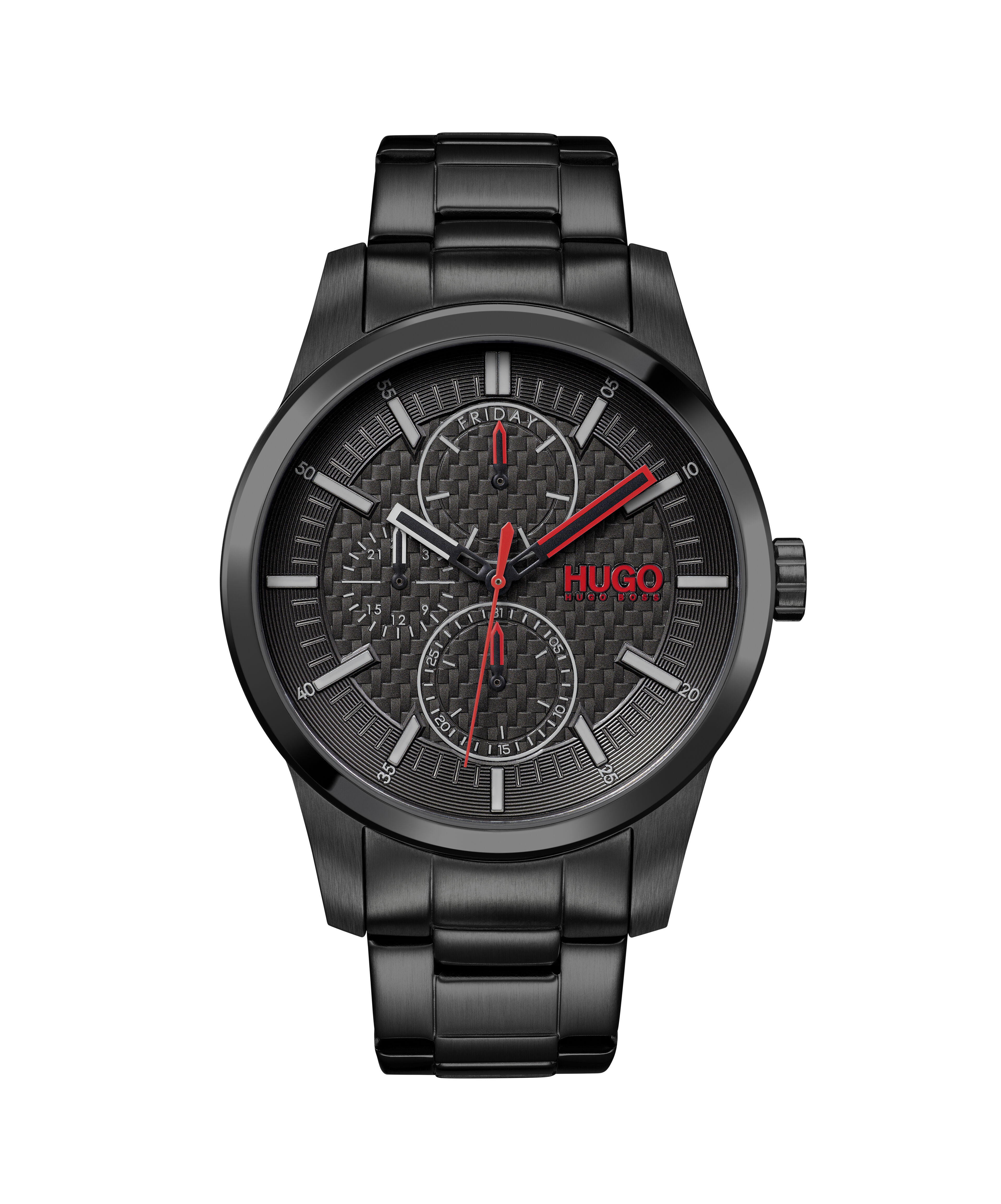 Hugo boss cheap black watch mens