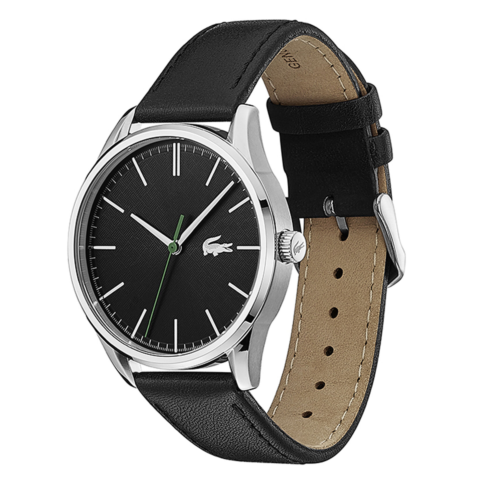 Watch Vienna Stainless Store Lacoste with Company | Black Movado | Steel Lacoste Dial