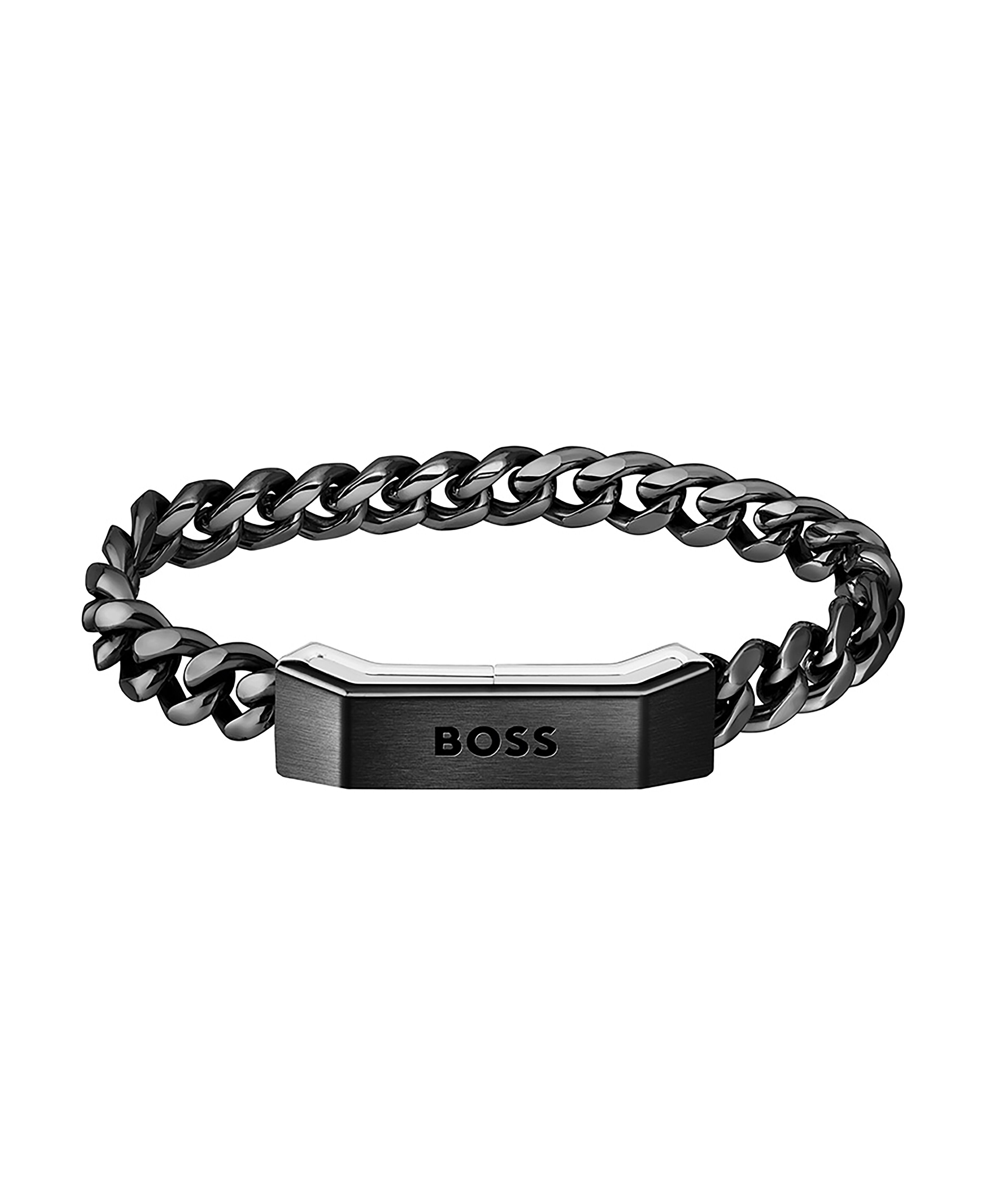 Boss | Gents BOSS Chain For Him Stainless Steel Cuban Necklace | Silver |  SportsDirect.com