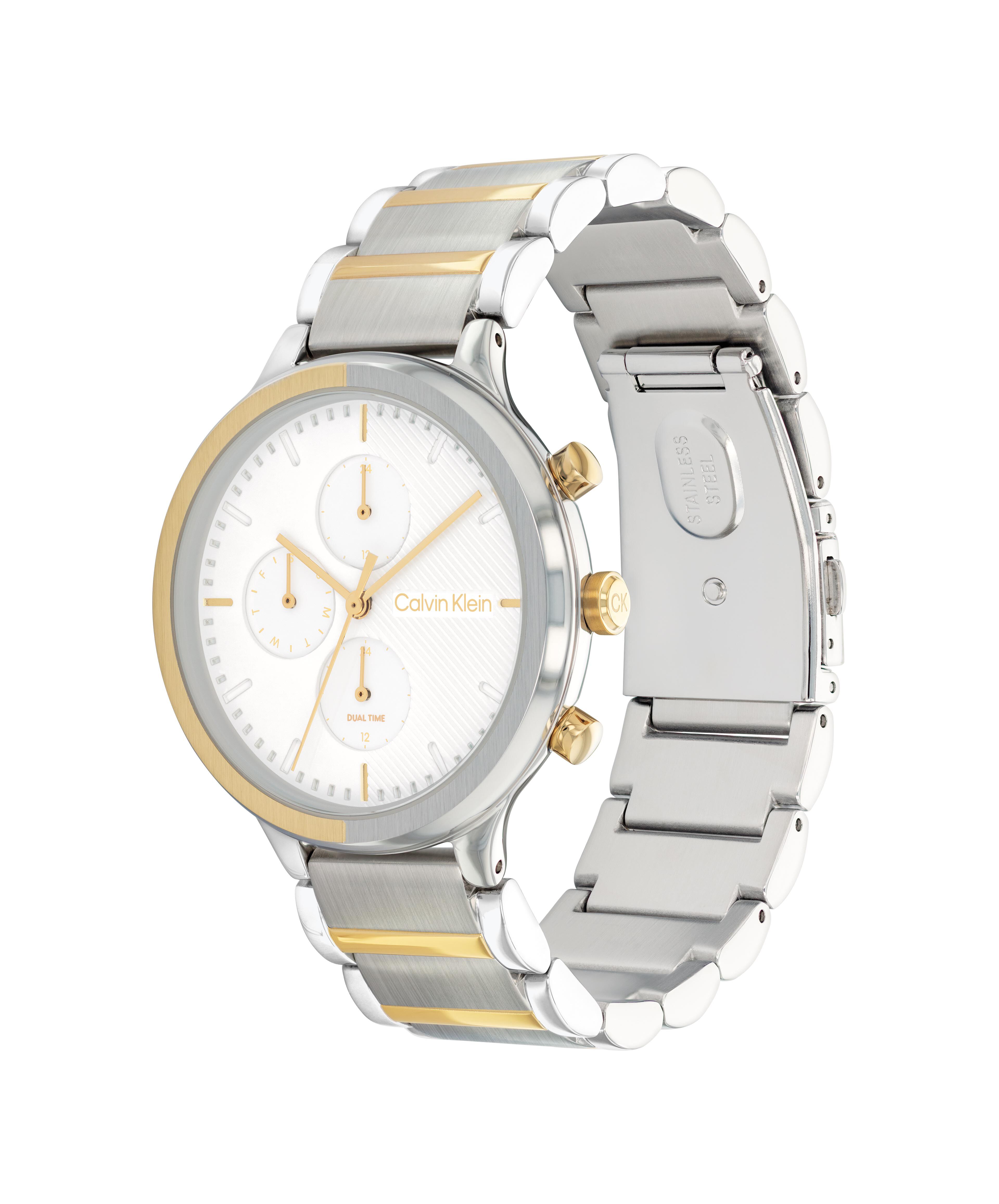 Sunray Dial Three Link Bracelet Watch | Calvin Klein