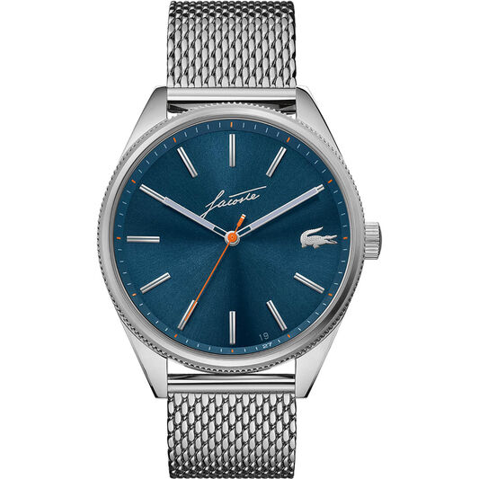mesh steel Movado watch Company | Heritage Store|Men\'s stainless Lacoste Lacoste with blue