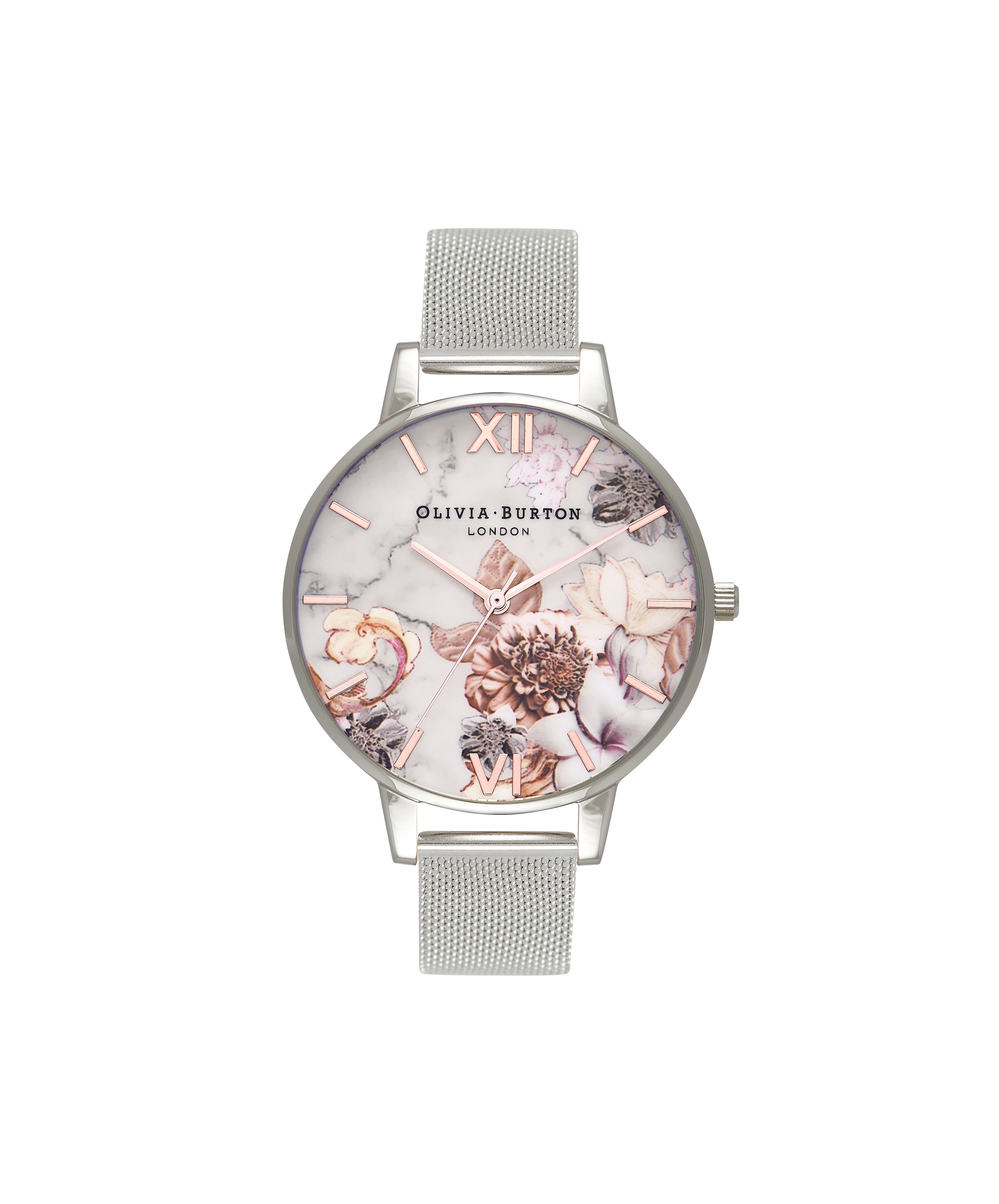 Olivia burton Abstract Florals Analog Multicolor Dial Women's Watch-OB16VM12  : Amazon.in: Watches