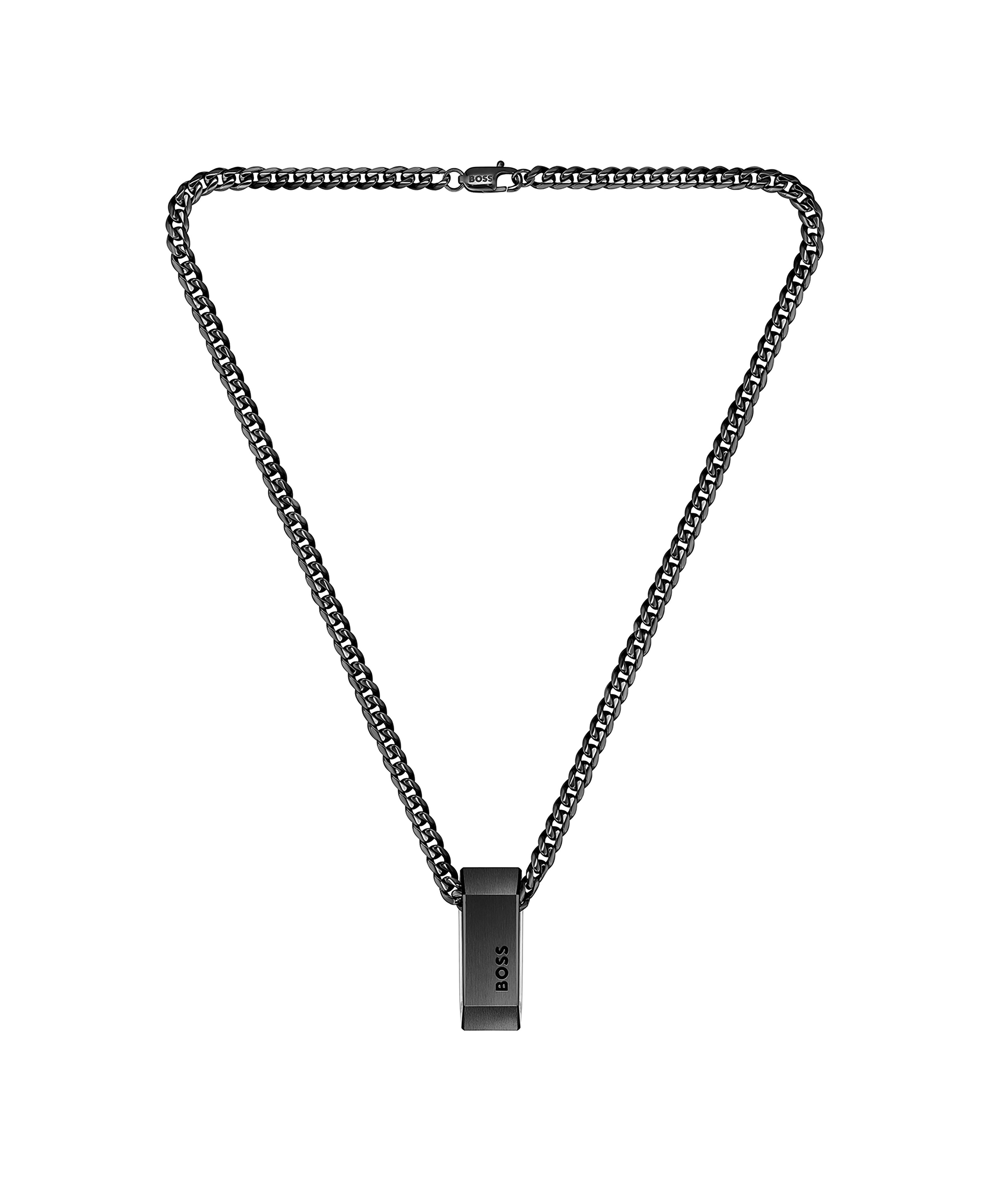 BOSS Men's Him Collection Chain Necklace, Gold at John Lewis & Partners
