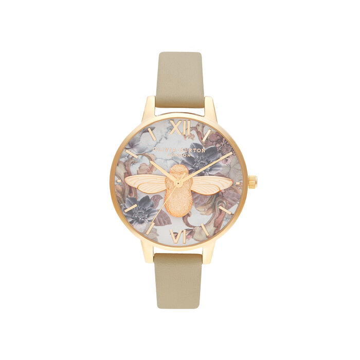 Olivia Burton Women's Signature Floral Strap Watch