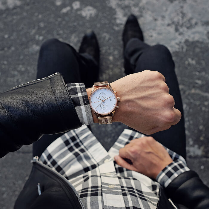 White Rose Voyager Men's Watch Collection | MVMT