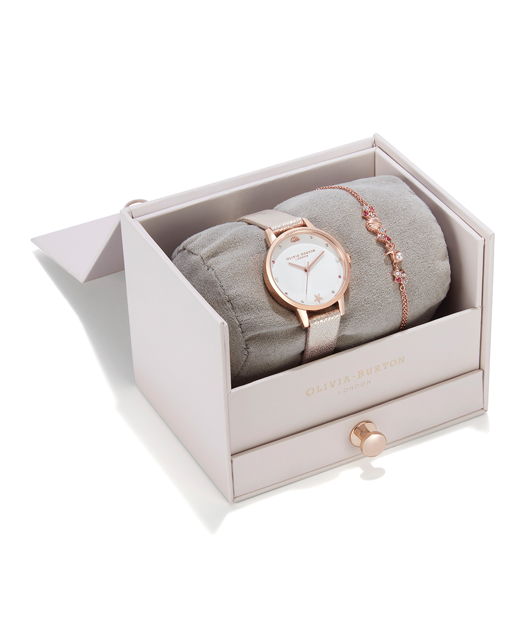 Sparkle Women's Watch & Bracelet Gift Set, 30mm