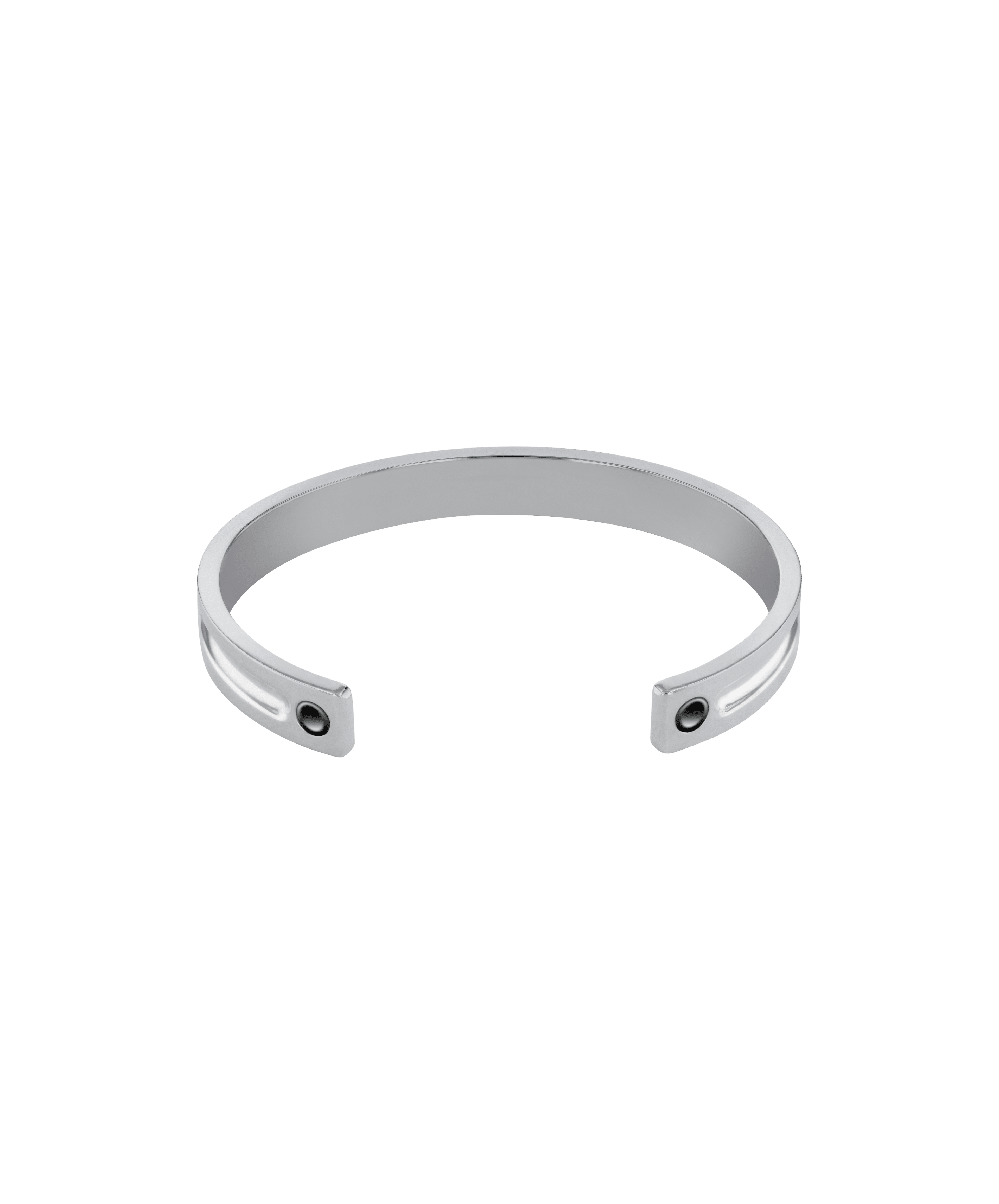 JAXXON Silver Avenue Cuff Bracelet | Size Large/XL